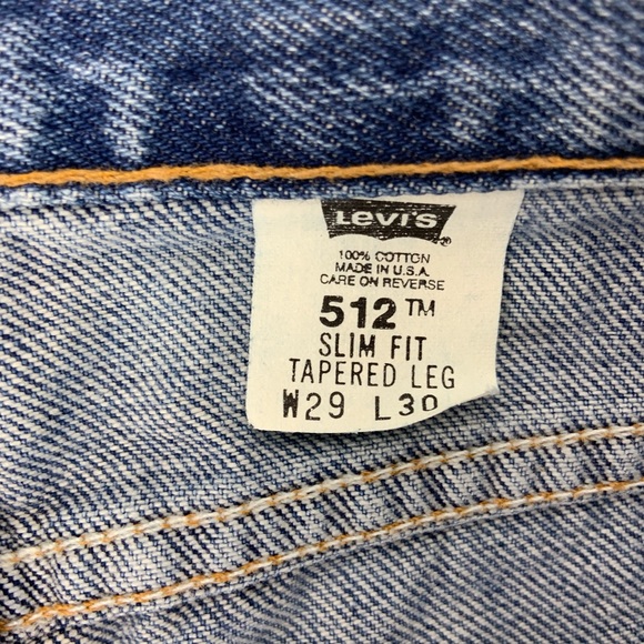 SOLD Levis 512 High Rise Jeans cutoff Shorts - Picture 4 of 4